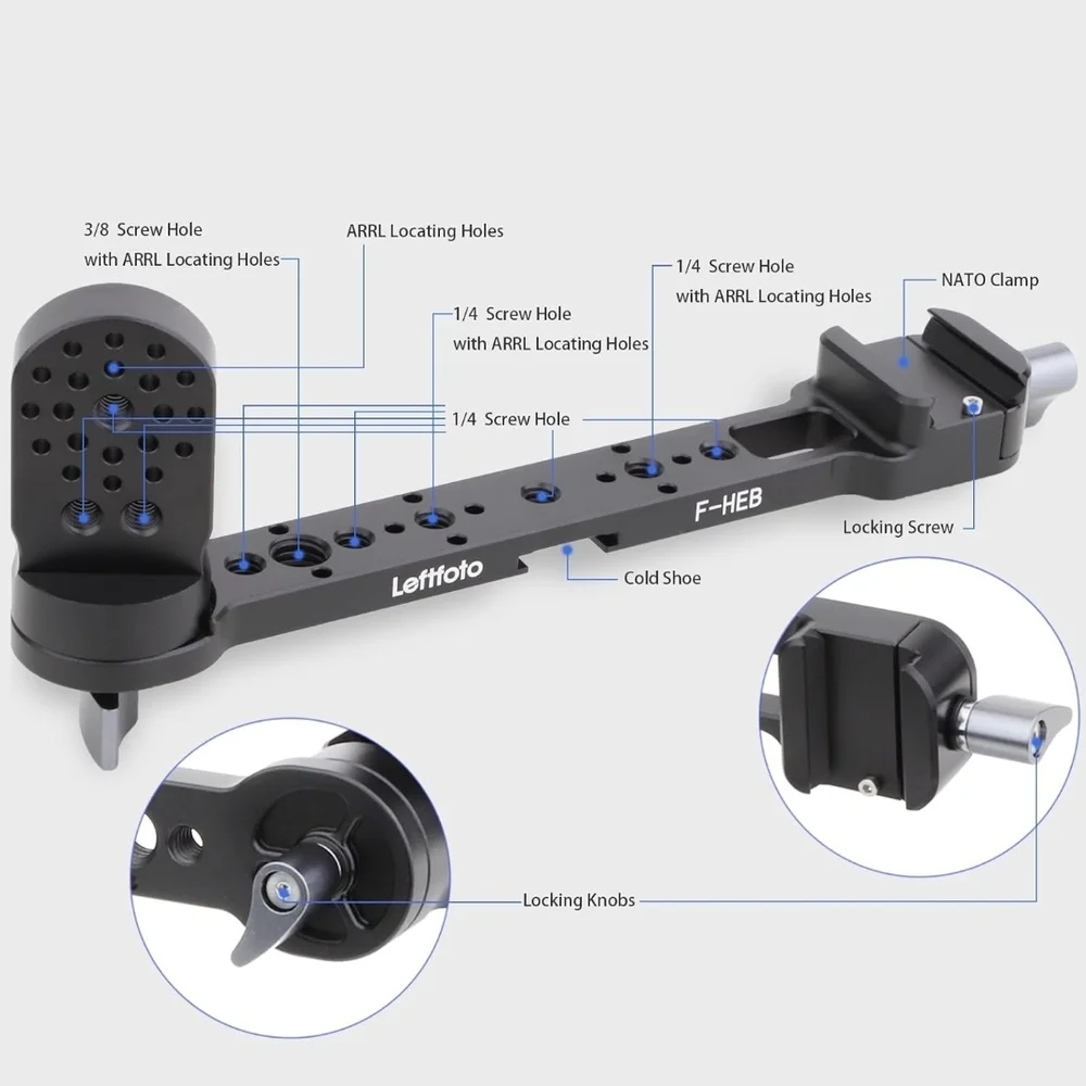 Leftfoto F-HEB Gimbal Mount Extension
